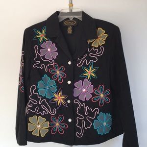 Cute Alex Kim Floral Blazer